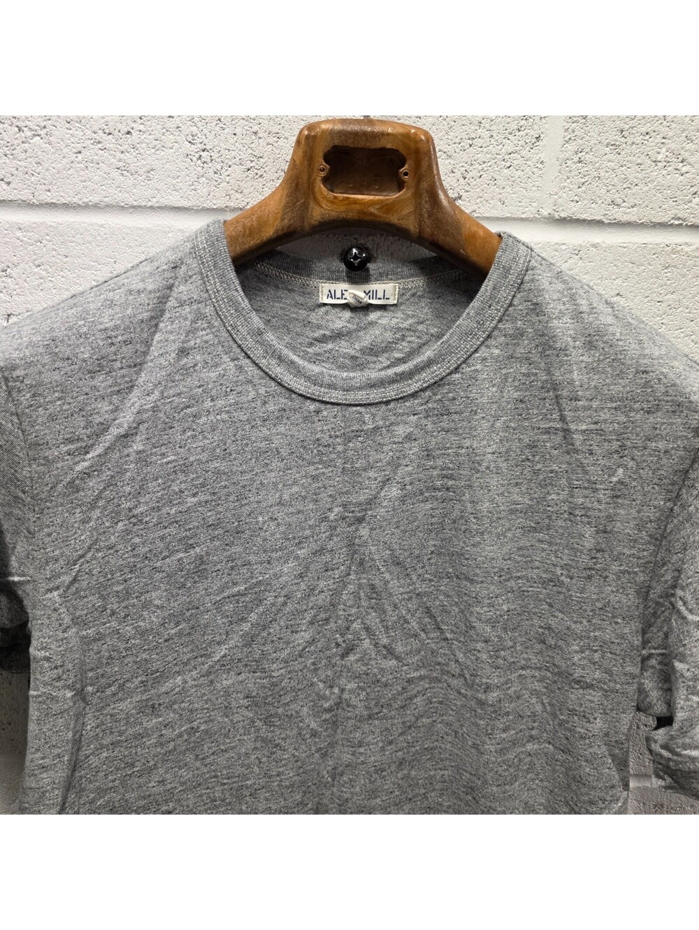 Alex Mill T Shirt Men’s M Gray Cotton Short Sleeve Crewneck Tee Basic 20x28